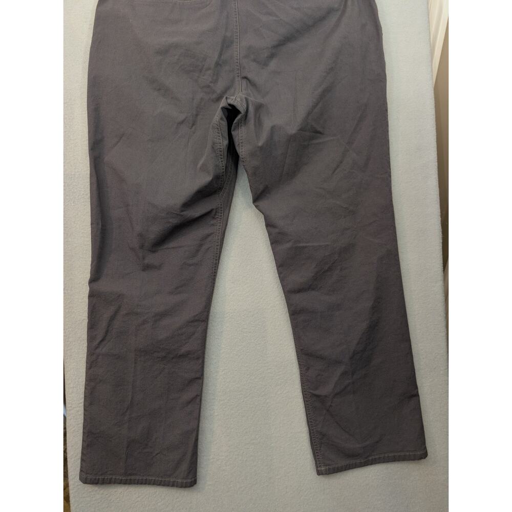 Outdoor Research Canvas Pants Mens 36x32 Charcoal Gray Straight Leg Stretch - Picture 11 of 15